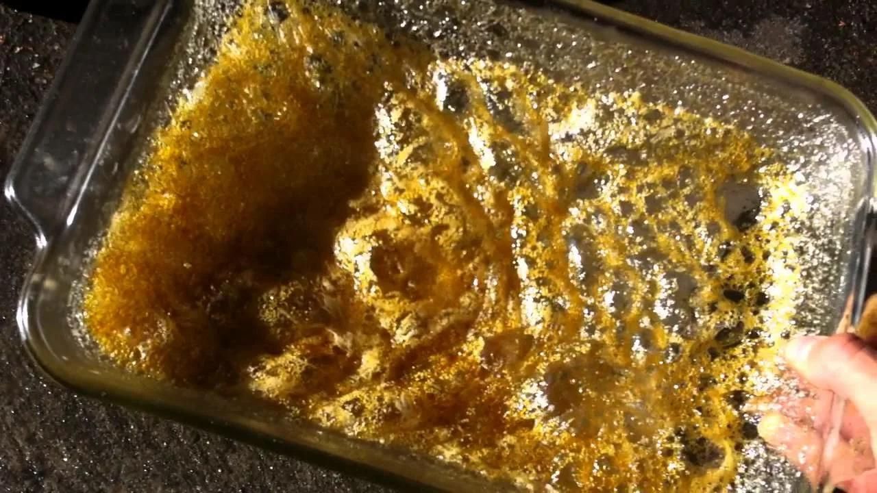 how to purge bho without a vacuum