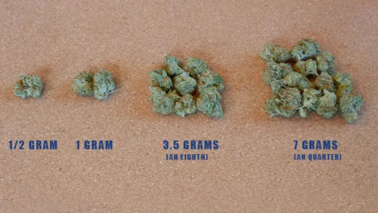 how much is an eighth in grams